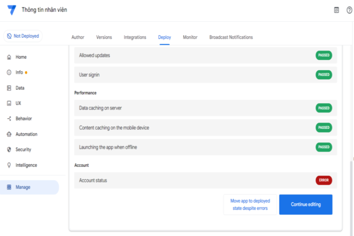 Google Appsheet căn bản - Hướng dẫn sử dụng Appsheet